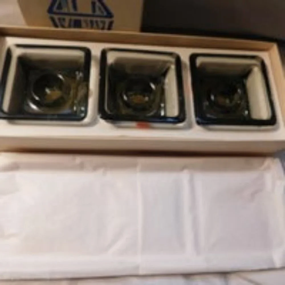 Vintage HOLMEGAARD Glass Candle Holders